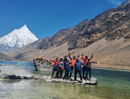 Tshophu Lake Jumolhari